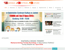 Tablet Screenshot of dck.net.pl
